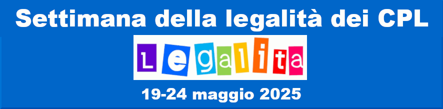 Settimana della legalita 2025
